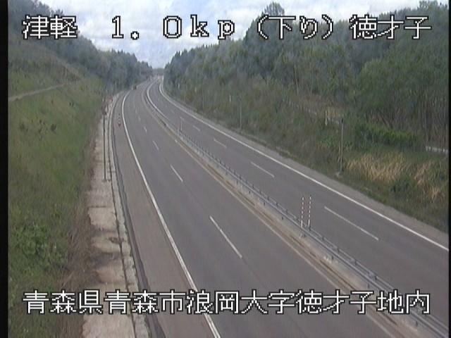 津軽自動車道［青森県 徳才子２］高速道路ライブカメラ